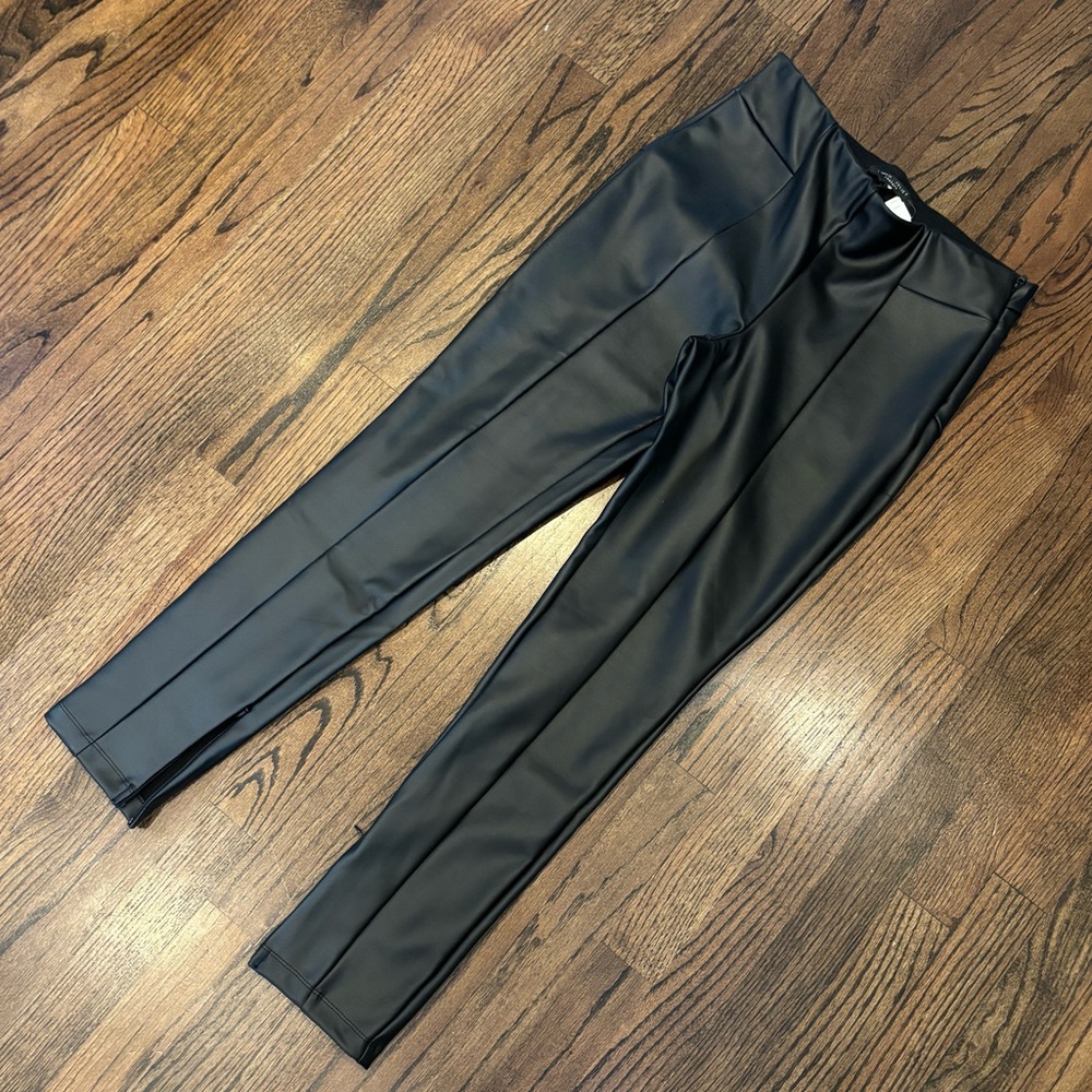 Faux Leather Pants
